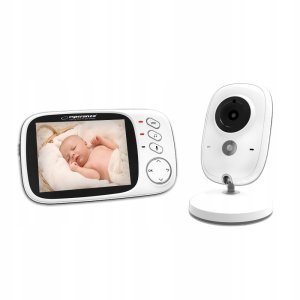 ELEKTRONICZNA NIANIA KAMERA NA ŻYWO LCD TRYB NOCNY